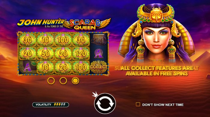 Slot Gacor Online John Hunter and the Tomb of the Scarab Queen